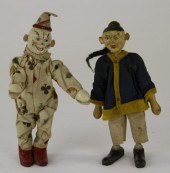 SCHOENHUT CLOWN & CHINAMAN Clo