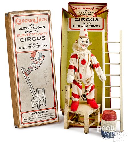 SCHOENHUT CRACKER JACK THE CLEVER