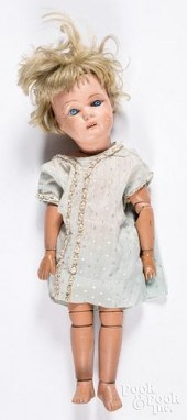 SCHOENHUT JOINTED WOOD GIRL DO