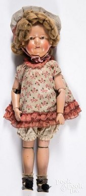 SCHOENHUT JOINTED WOOD GIRL DO