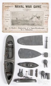 SCHOENHUT NAVAL WAR GAMESchoen