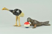 SCHOENHUT OSTRICH AND SEAL Bot