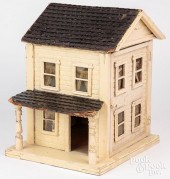 SCHOENHUT PAINTED DOLLHOUSE, 2