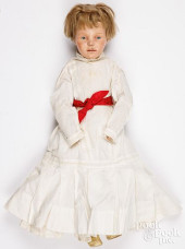 SCHOENHUT PAINTED WOOD JOINTED
