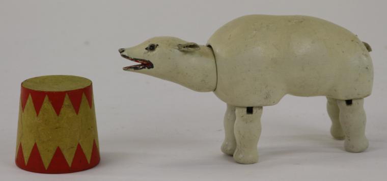 SCHOENHUT POLAR BEAR A scarce