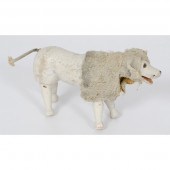 Schoenhut Poodle Dog A painted