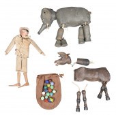 Schoenhut Wood Puppets, Marble