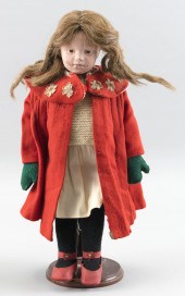 SCHOENHUT WOODEN DOLL EARLY 20