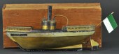 SCHOENNER RIVER BOAT WITH BOX
