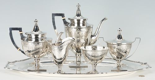 SCHOFIELD STERLING SILVER TEA SET