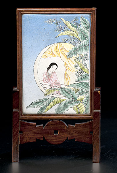 Scholar's Table Screen Chinese ca