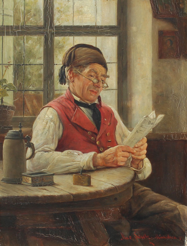 SCHOLZ Max (German 1855-1906):