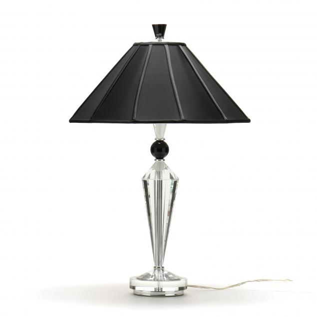 SCHONBEK, CRYSTAL PRISM TABLE