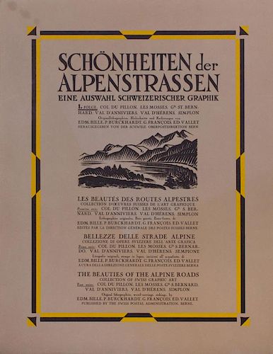 SCHÖNHEITEN DER ALPENSTRASSEN,