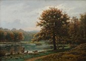 SCHOOL OF ALFRED F. TAIT, DEER