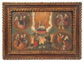 SCHOOL OF CUZCO OIL ON CANVAS
