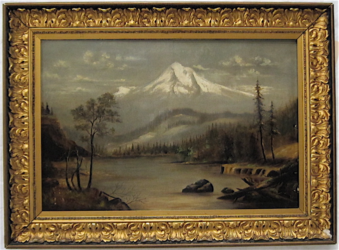 SCHOOL OF ELIZA BARCHUS OIL ON