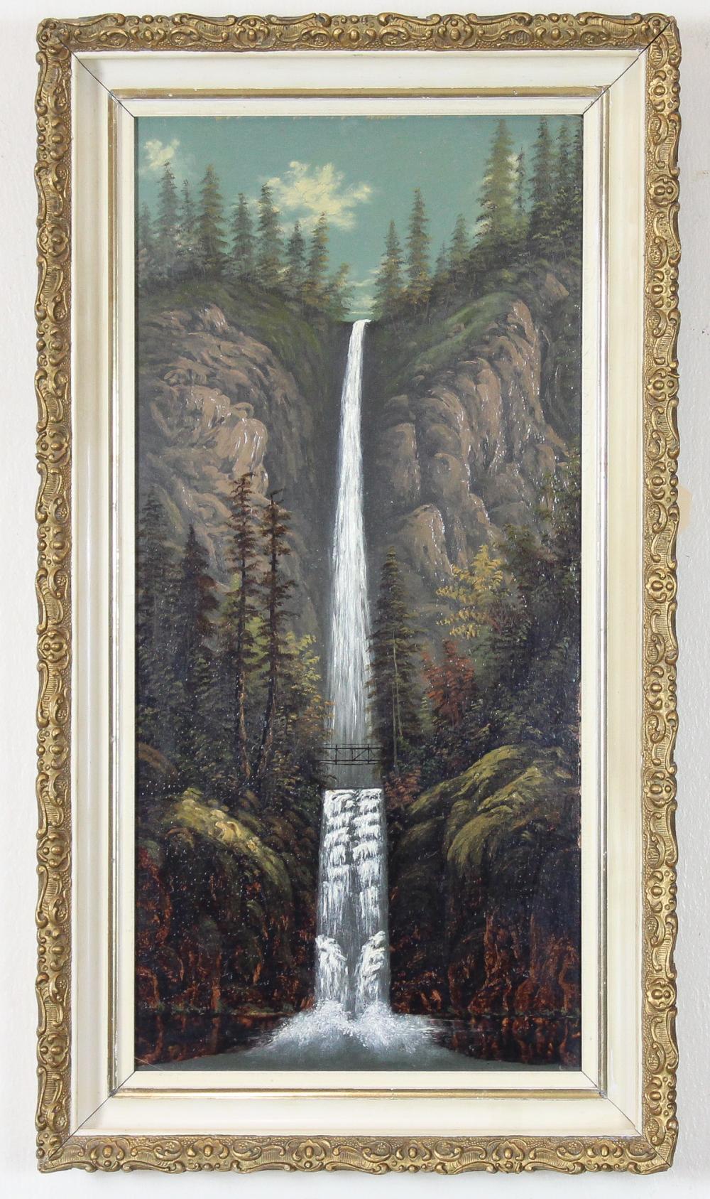 SCHOOL OF ELIZA BARCHUS OIL ON