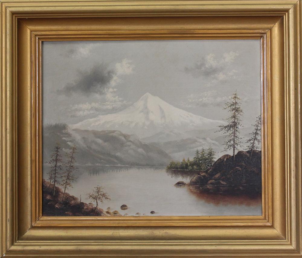 SCHOOL OF ELIZA BARCHUS OIL ON