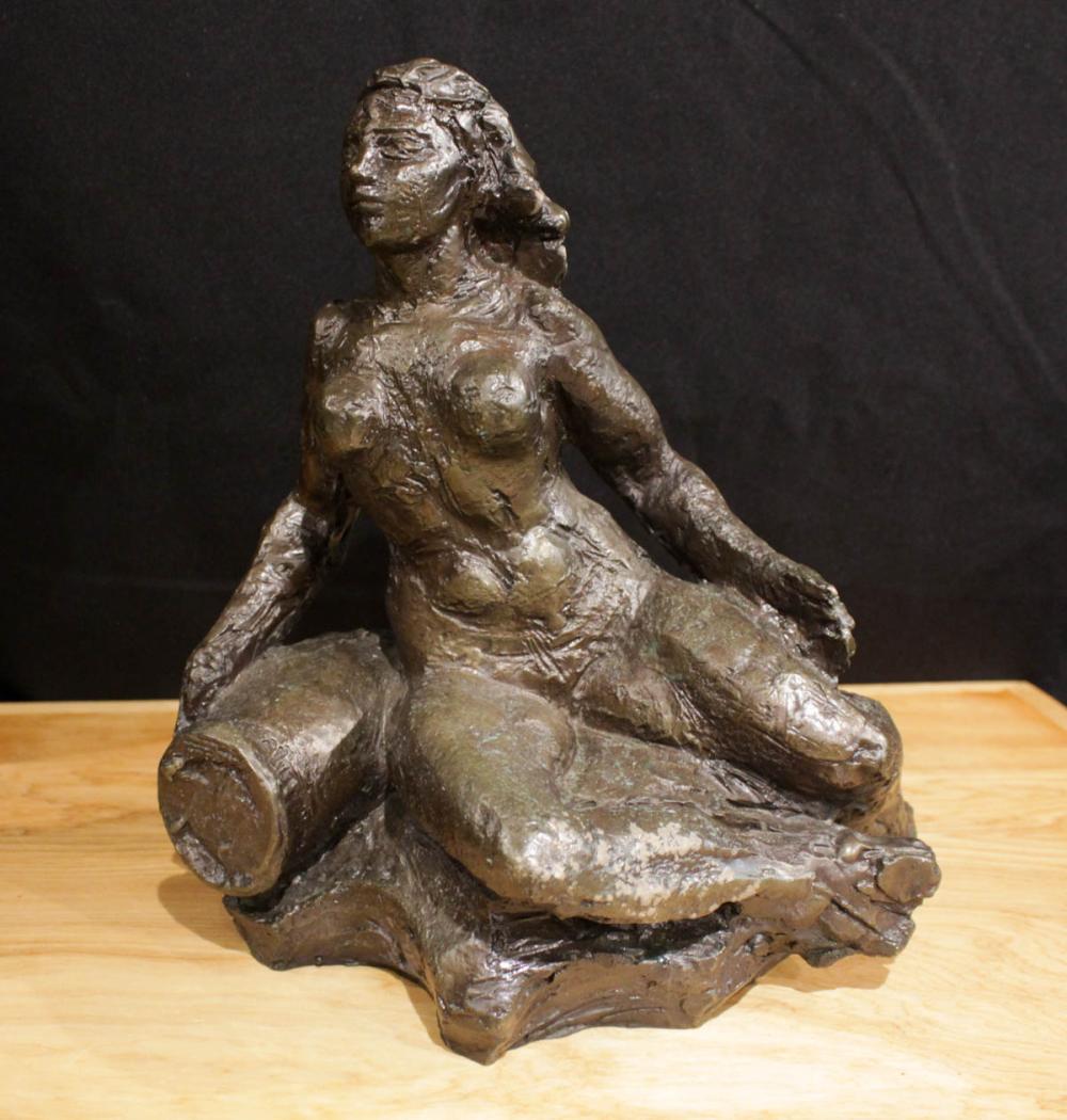 SCHOOL OF FREDERIC LITTMAN BRONZE