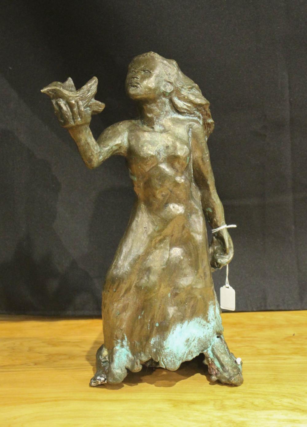 SCHOOL OF FREDERIC LITTMAN BRONZE