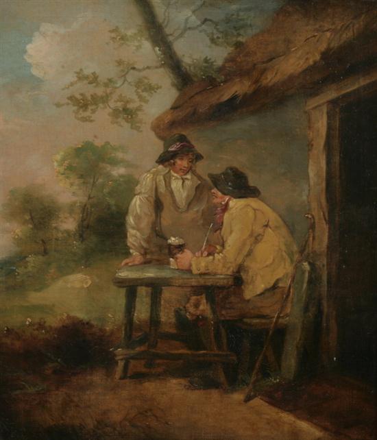 SCHOOL OF GEORGE MORLAND (19th/