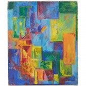 SCHOOL OF HANS HOFMANN, OIL, E