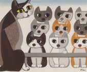 "School of Kittens" Japanese w