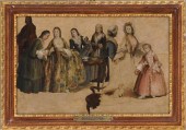 SCHOOL OF PIETRO LONGHI: FIGUR