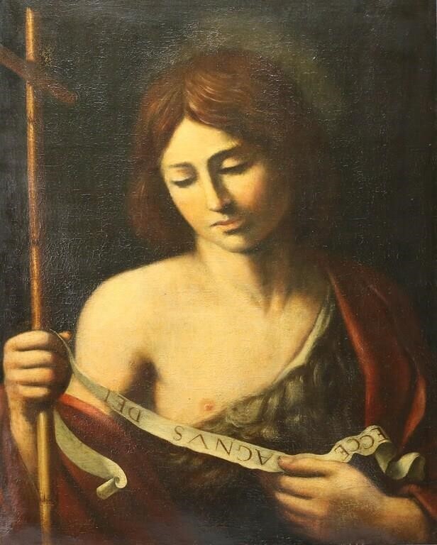 SCHOOL OF SASSOFERRATO OIL ON
