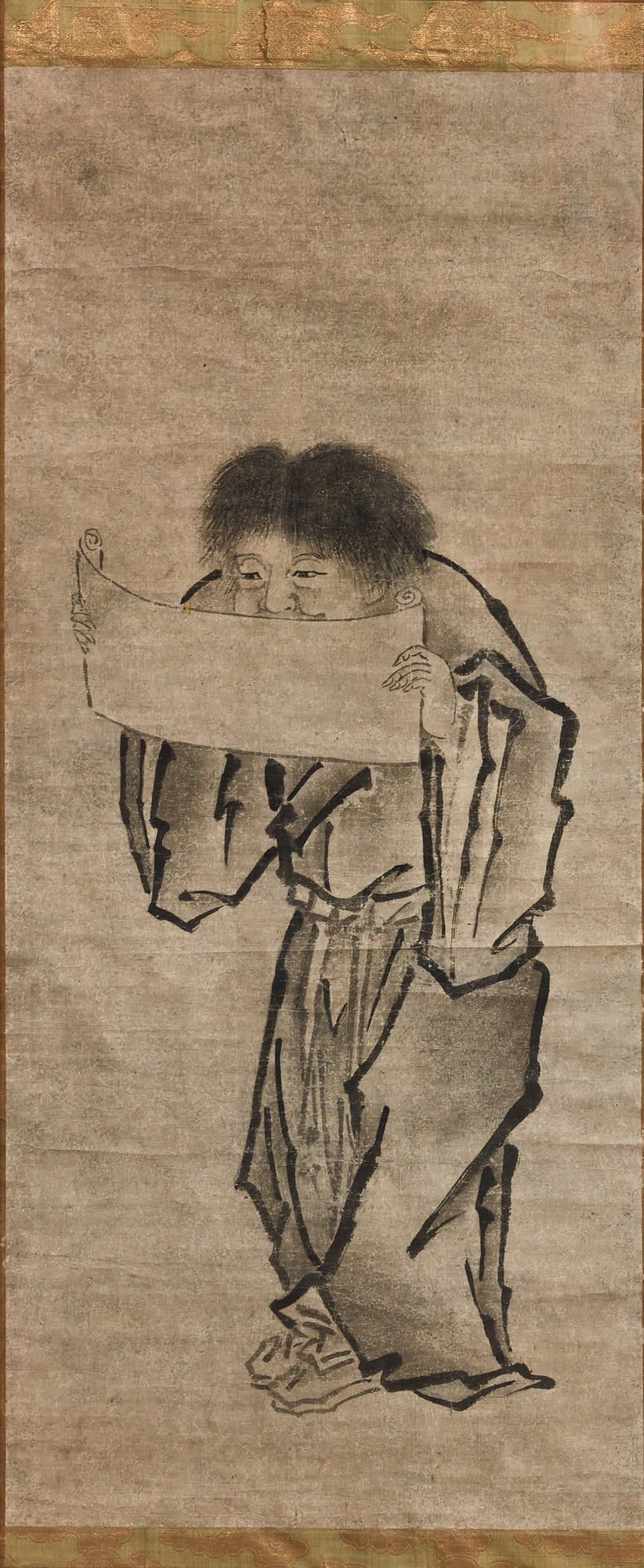 SCHOOL OF SESSHU, WATERCOLOR