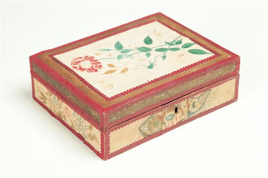 SCHOOLGIRL BOX.  Probably New