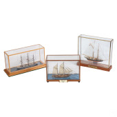 SCHOONER SAIL BOAT SHIP MODEL
