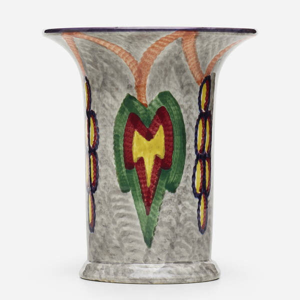 SCHRAMBERG MAJOLIKAFABRIK, vase 8 h