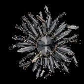 Schreiner NY Brooch A black ab