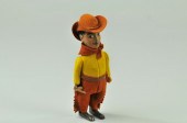 SCHUCO COWBOY Tin body clockwo