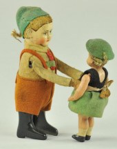SCHUCO TYROLIAN DANCING COUPLE
