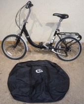 SCHWINN FOLDING BICYCLE WITH B