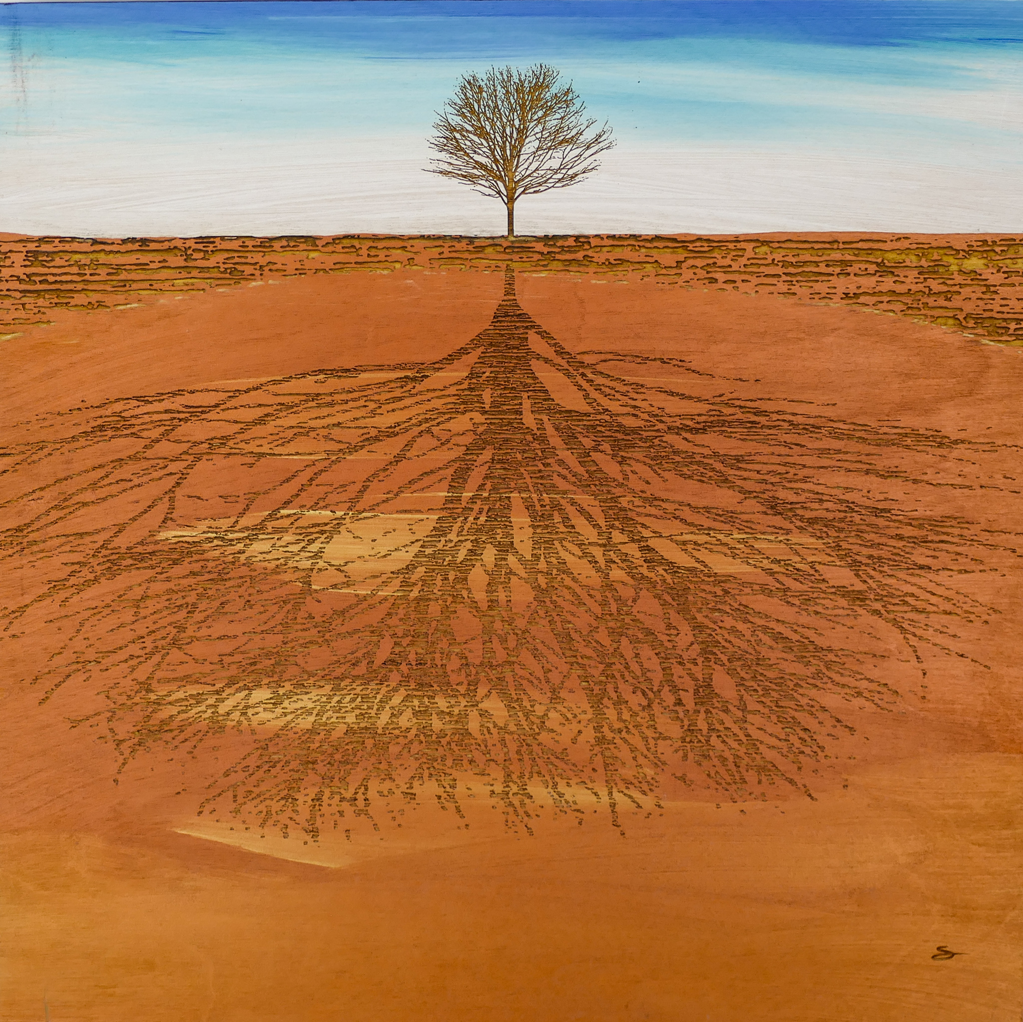 Scott Alberts ''Below'' Painted