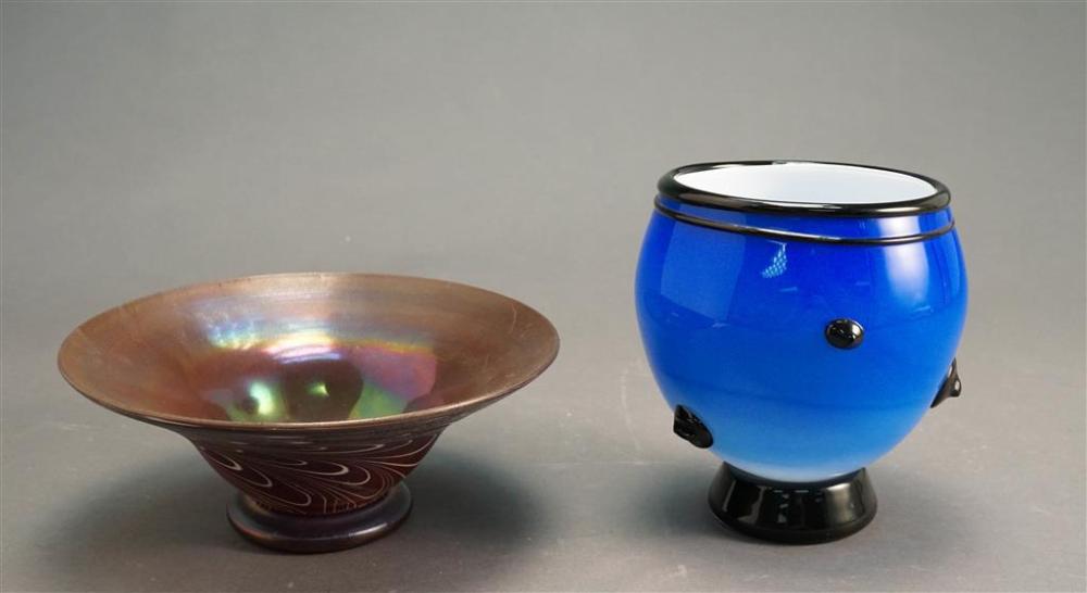 SCOTT AND CINDY O'DELL GLASS VASE