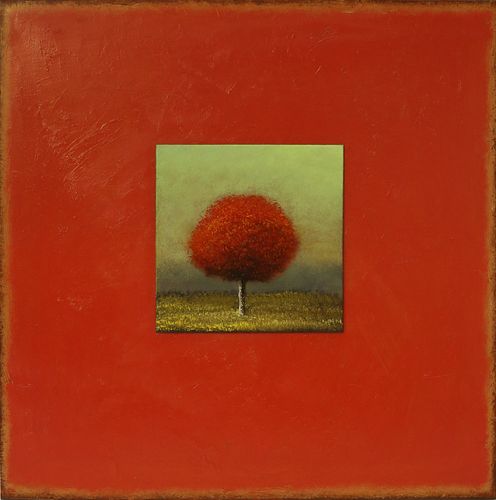 SCOTT DUCE OIL ON PANEL "LASHER