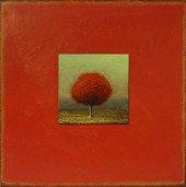 SCOTT DUCE OIL ON PANEL "LASHE