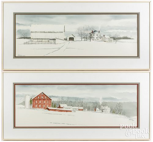 SCOTT G. WYNE (AMERICAN), PAIR OF