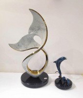 SCOTT HANSON TWO BRONZE SCULPT