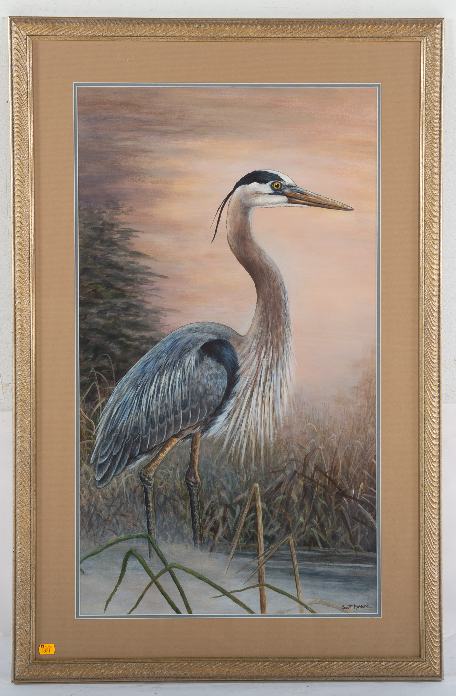 SCOTT HOWARD. BLUE HERON,