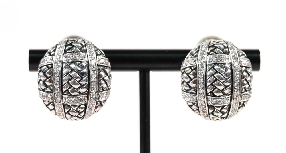 SCOTT KAY STERLING 0.3CTW DIAMOND