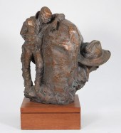 SCOTT MEYERS BRONZE COWBOY SCU