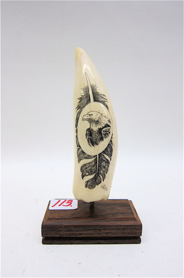SCOTT PARKER SCRIMSHAWED IVORY