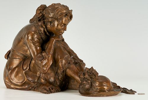 SCOTT ROGERS BRONZE SCULPTURE,