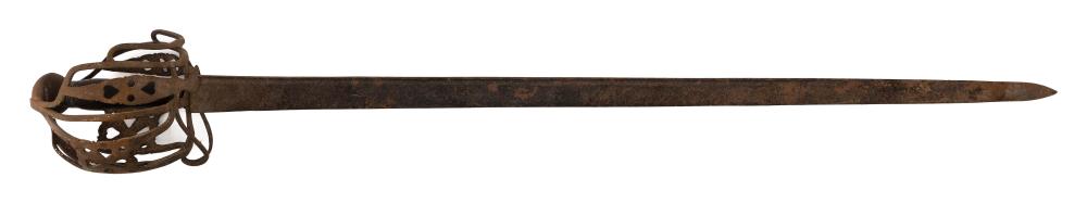SCOTTISH BASKET-HILTED SWORD